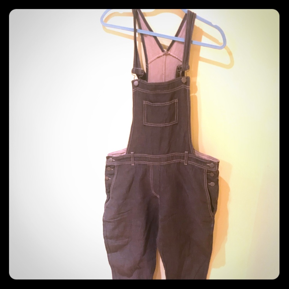 Mellow Melissa Bolduc light weight linen overalls